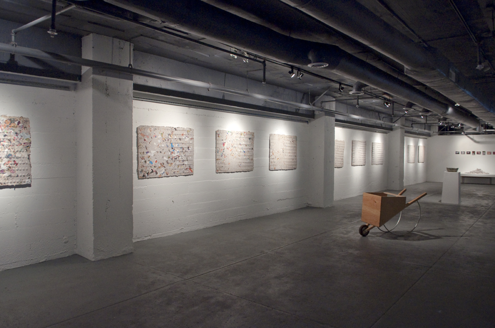 Eleven Months Mourning (installed)